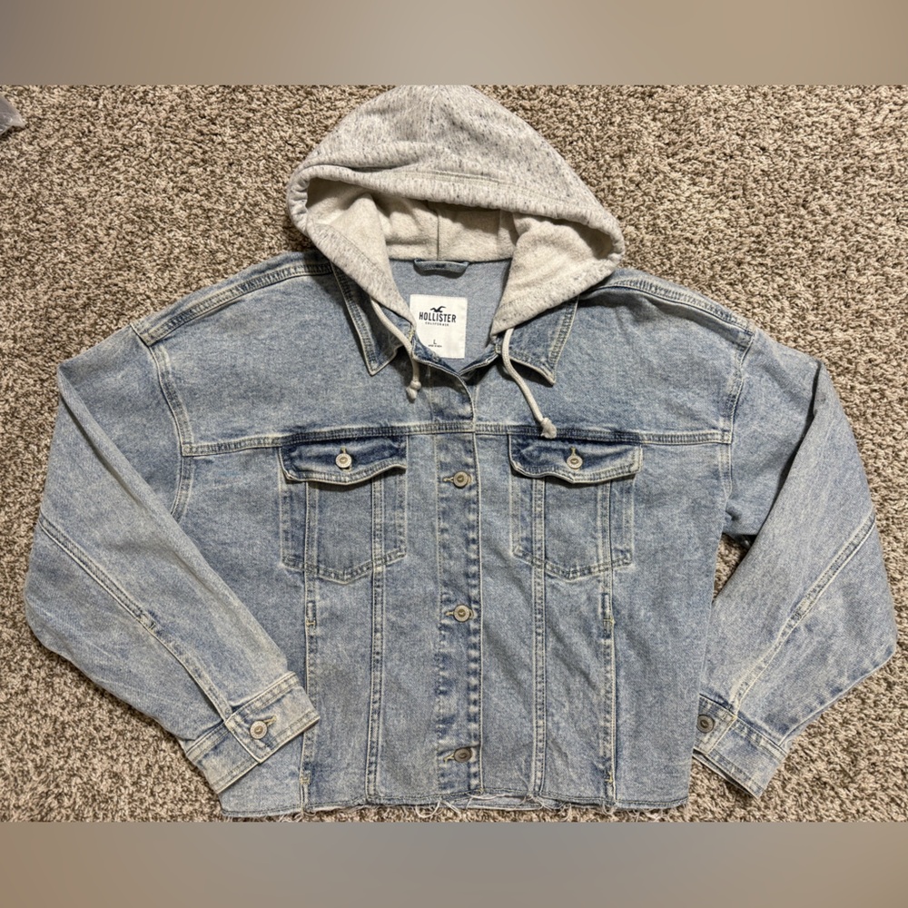 Hollister Women’s Denim hooded jacket